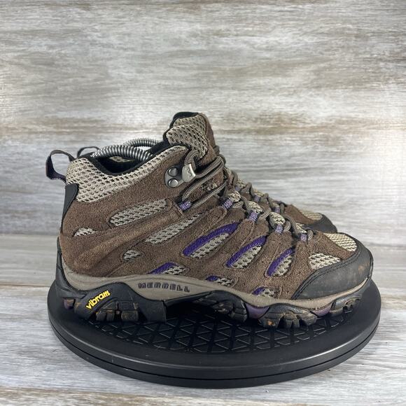Merrell Women’s Moab 3 Mid Vent Hiking Boots Size 6.5 - Picture 3 of 9